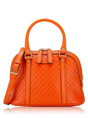 Microguccissima Mini Dome Satchel Orange
