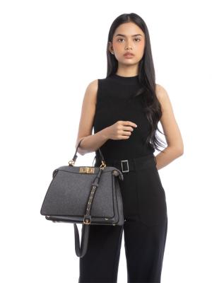 Flannel Bi-Color Medium Peekaboo I See U Grey Light Rose