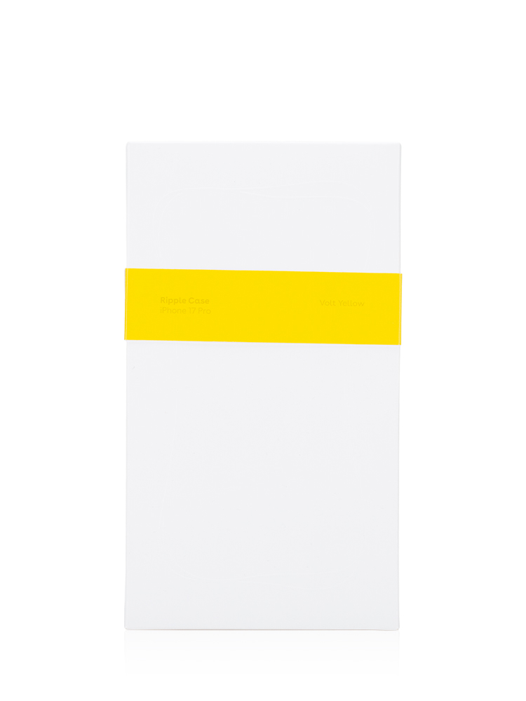 x G-DRAGON Ripple Case iPhone 17 Pro Max Volt Yellow