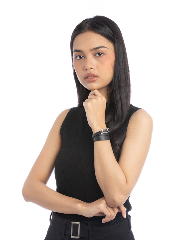 Swift Behapi Triple Tour T1 Reversible Bracelet Black