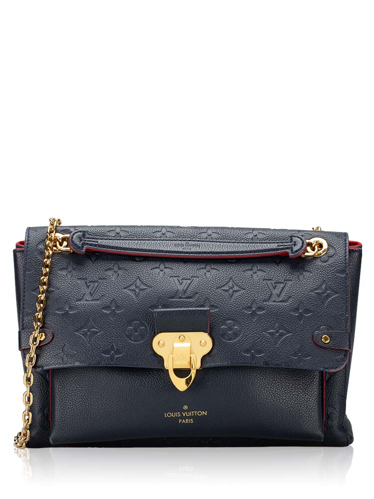 Monogram Empreinte Vavin MM Marine Rouge