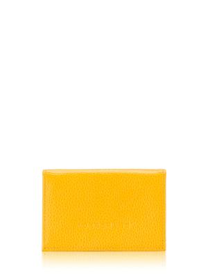 Le Foulonné Leather Wallet Mimosa Yellow