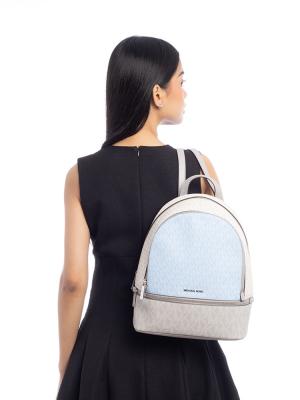 Signature Colorblock Rhea Backpack Light Sky Multi