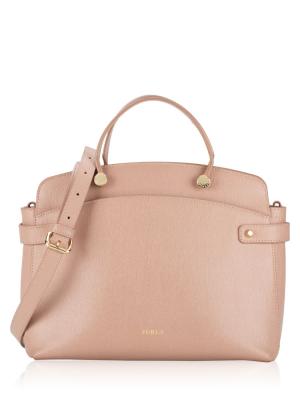 Agata Medium Satchel Magnolia