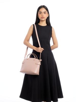 Agata Medium Satchel Magnolia