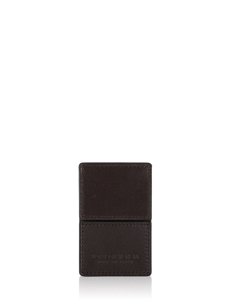 Nappa Card Holder Ebano