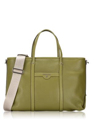 Beck Leather Medium Tote Oregano