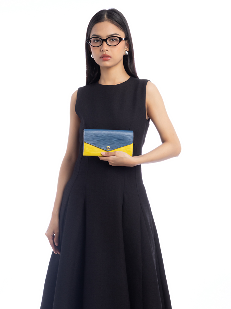 Epi Sarah Wallet Saphir Pistache