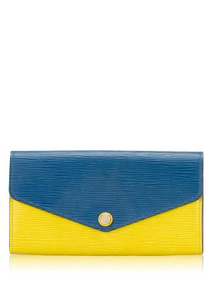 Epi Sarah Wallet Saphir Pistache