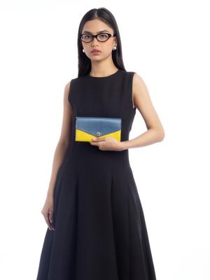 Epi Sarah Wallet Saphir Pistache