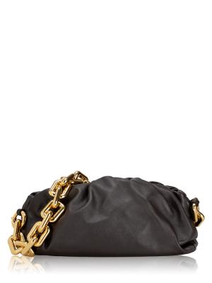Calfskin The Pouch Chain Fondant