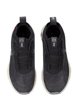 x On Mens Cloudtilt Denim-Print Sneakers Grey Sz 42