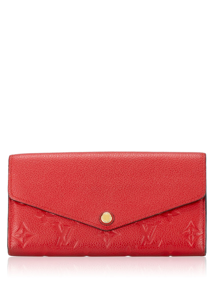 Monogram Empreinte Sarah Wallet NM Cerise