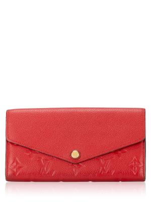 Monogram Empreinte Sarah Wallet NM Cerise