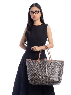 Goyardine Saint Louis GM Noir Gold