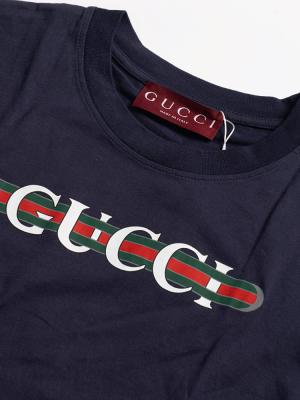 Lido Web Cotton Jersey T-Shirt Navy Sz XS