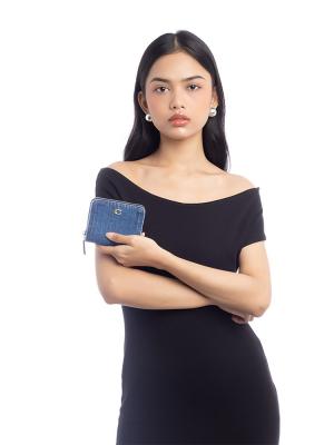CAU96 Essential Billfold Wallet Denim