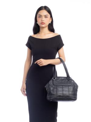 Caviar LAX Square Bowling Bag Black