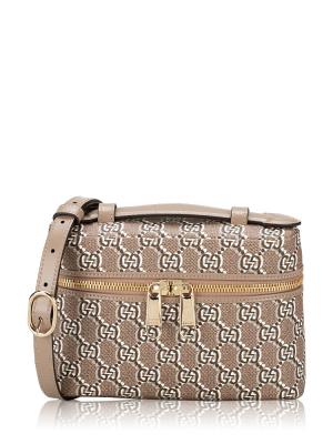 GG Shadow Super Mini Crossbody Taupe