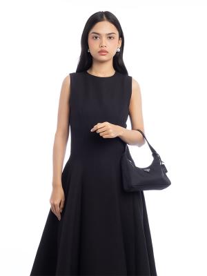 Tessuto Re-Edition 2000 Mini Hobo Nero