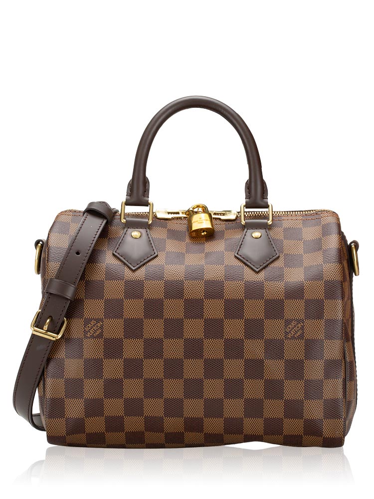 Damier Ebene Speedy 25 Bandouliere NM