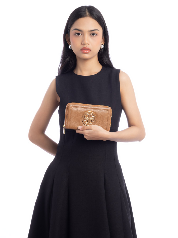 Amanda Zip Wallet Royal Tan