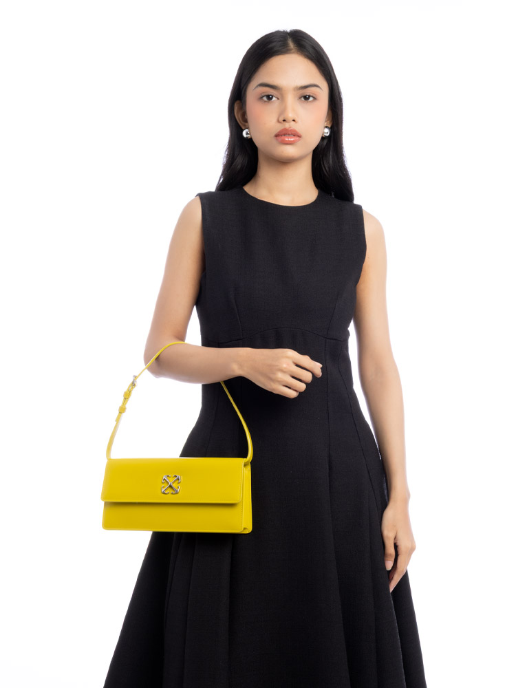 Calfskin Jitney 1.0 Shoulder Bag Green