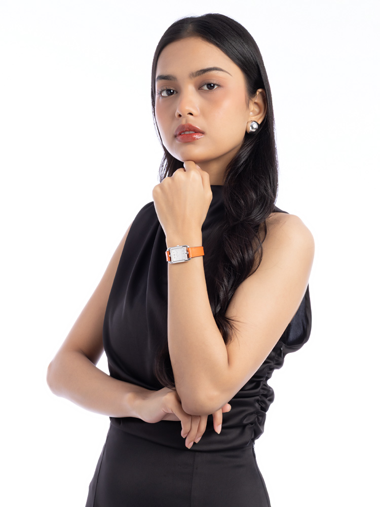 Stainless Steel Barenia 23mm Cape Cod Watch Orange