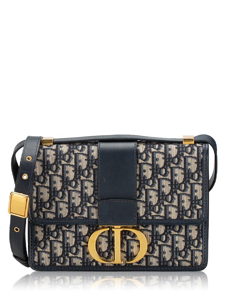 Oblique 30 Montaigne Flap Bag Blue