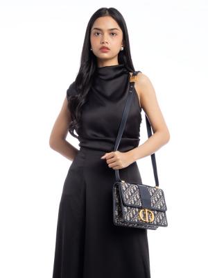 Oblique 30 Montaigne Flap Bag Blue