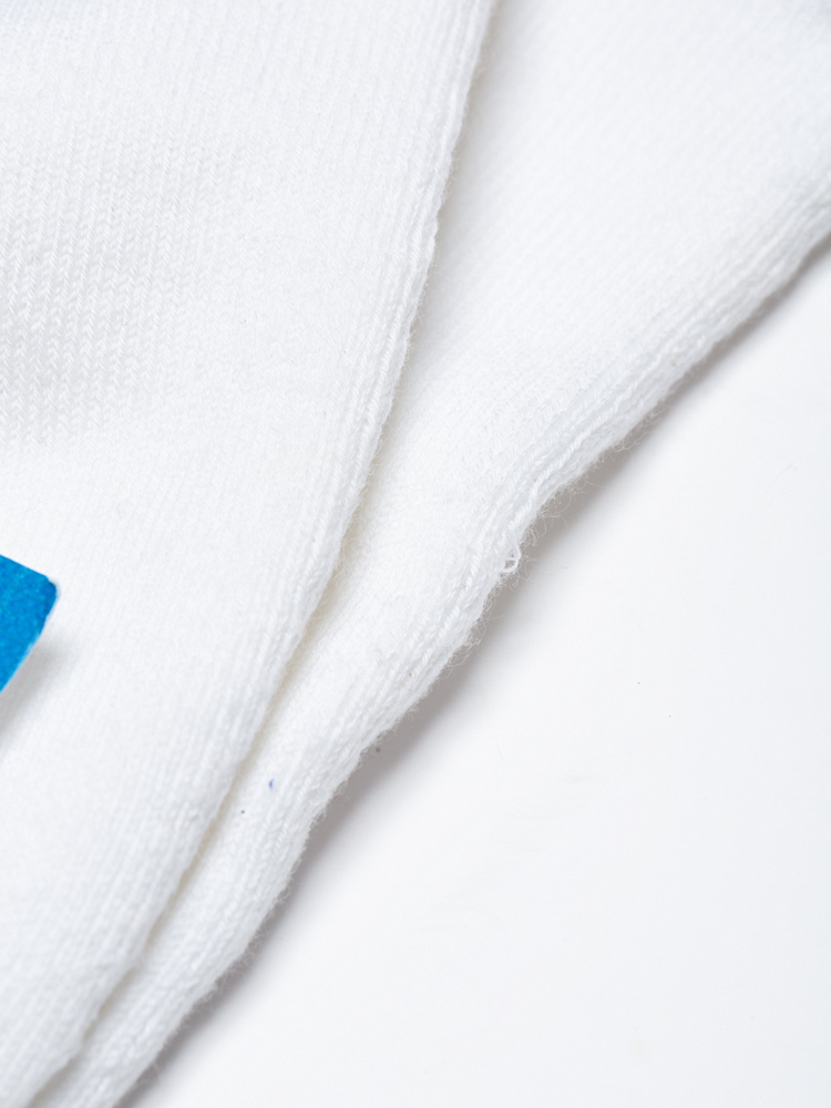 x Adidas Cotton Trefoil Socks White Black Sz L