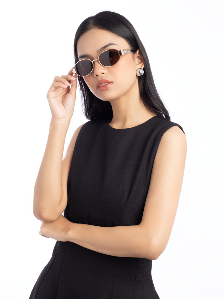 CL40235U Metal Triomphe 01 Sunglasses Rose Gold