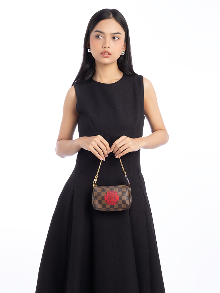 Damier Ebene Complice Trunks and Bags Mini Pochette