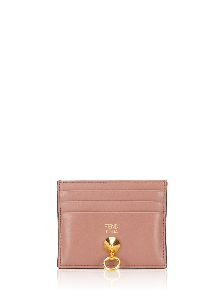 Nappa By The Way Tri Color Card Holder Beige Pink