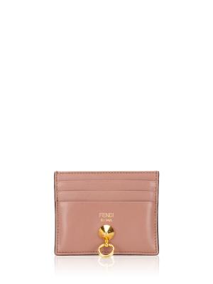 Nappa By The Way Tri Color Card Holder Beige Pink