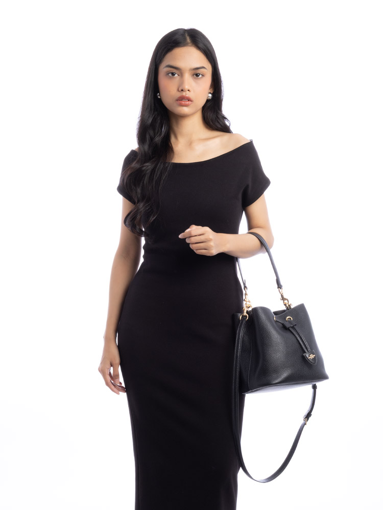 CBH06 Rowan Bucket Bag Black