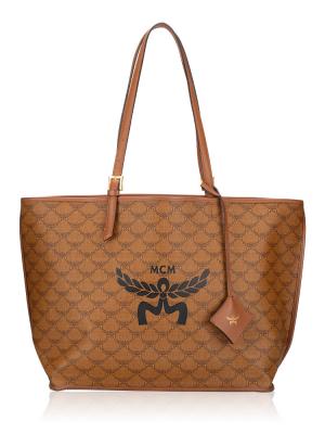 Nappa Lauretos Himmel Medium Tote Cognac