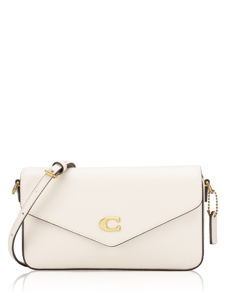 C8439 Wyn Crossgrain Crossbody Chalk