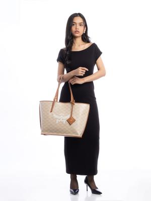 Nappa Lauretos Himmel Medium Tote Oatmeal