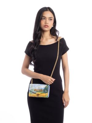 x Jeff Koons Masters Van Gogh Chain Wallet