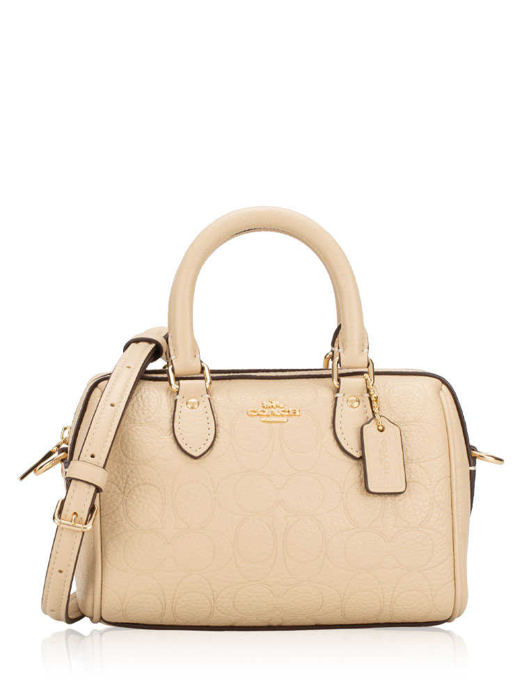 CCF28 Signature Rowan Mini Crossbody Oat