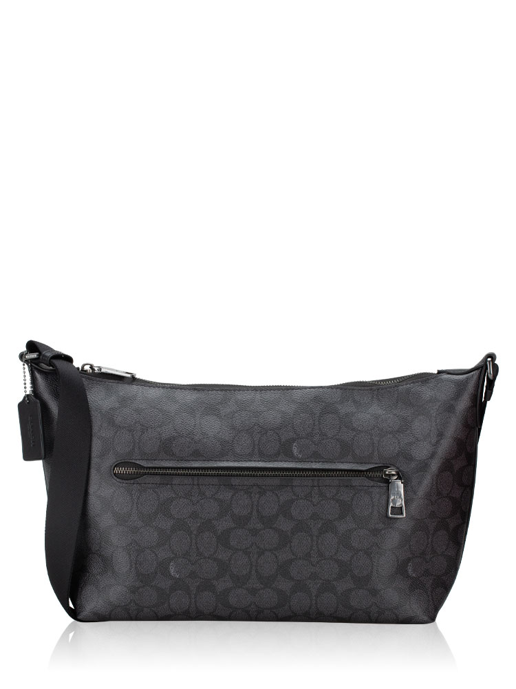 CAJ91 Signature Finn Crossbody Charcoal Black