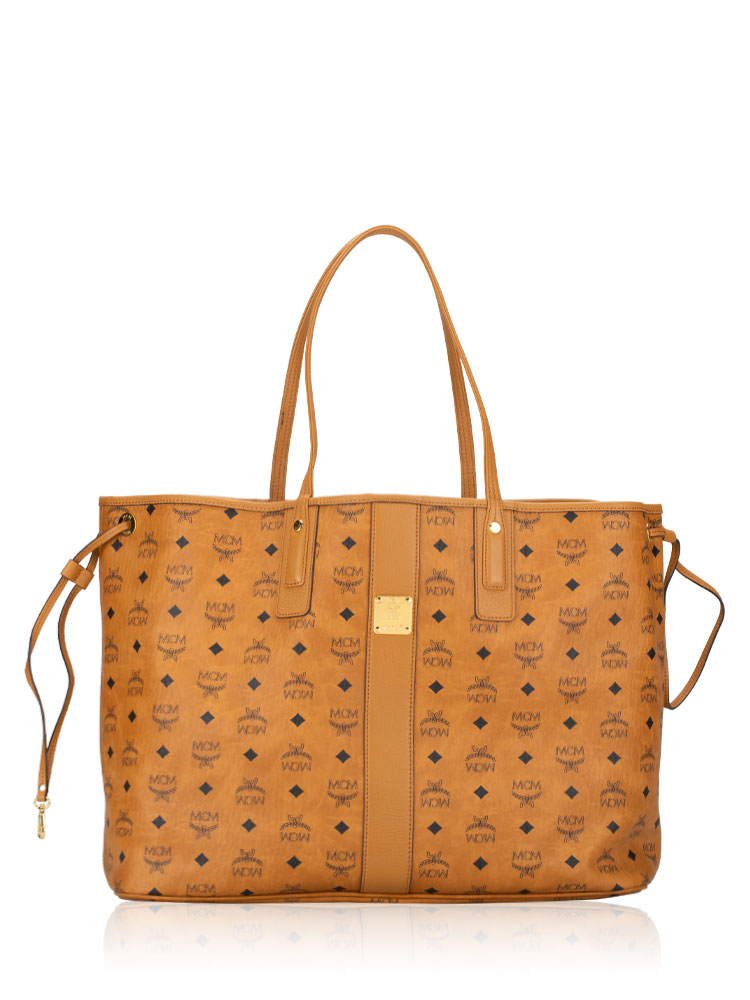 Visetos Liz Reversible Large Shopper Cognac