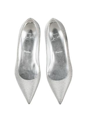 Calfskin Kate Flats Glitter Sz 35.5