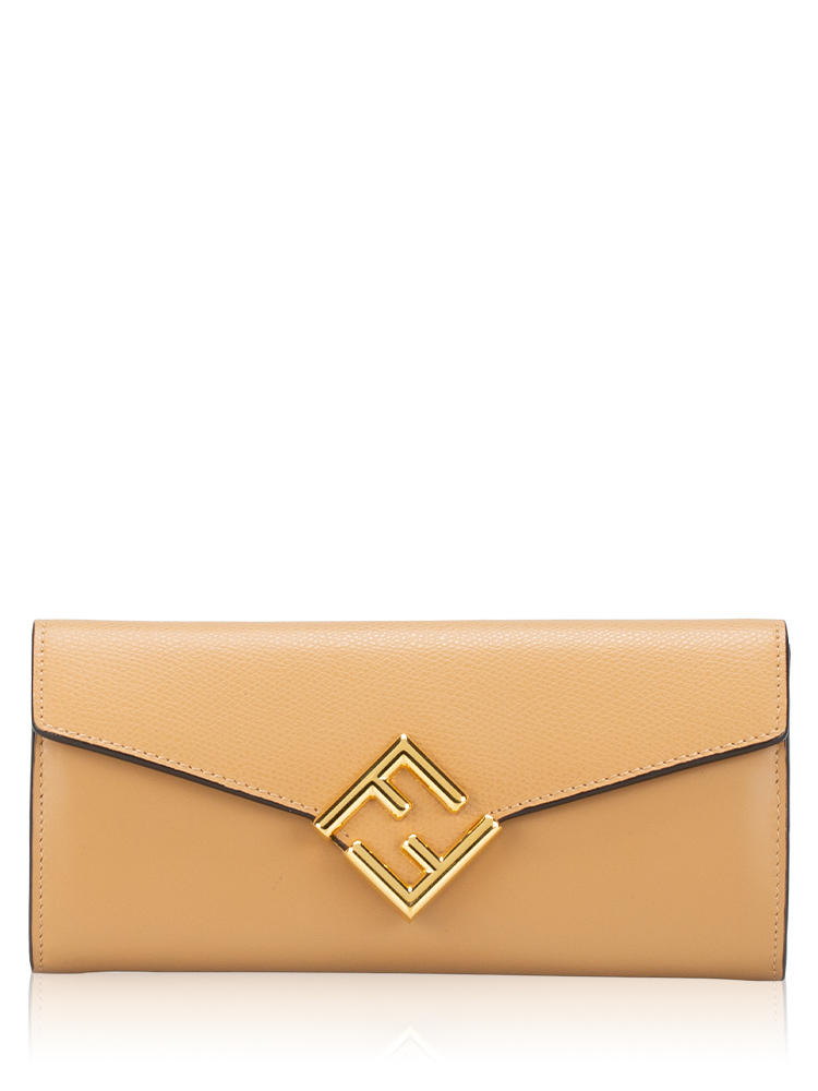 Vitello King Cruise FF Continental Wallet Beige