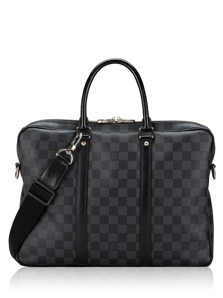 Damier Graphite Porte Documents Voyage PM