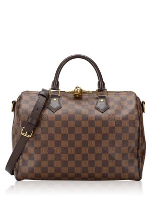 Damier Ebene Speedy 30 Bandouliere NM