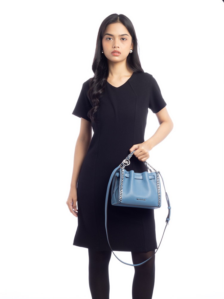 Mina Small Chain Convertible Crossbody Cornflower