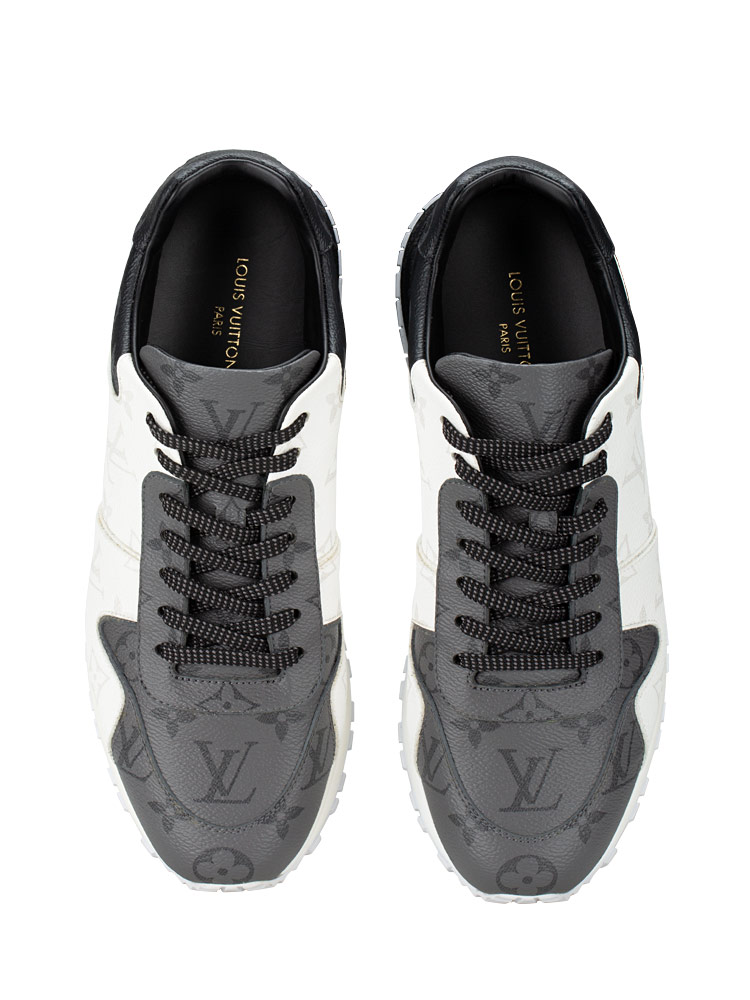 Men Monogram Eclipse Ice Reverse Run Away Sneakers Sz 6.5