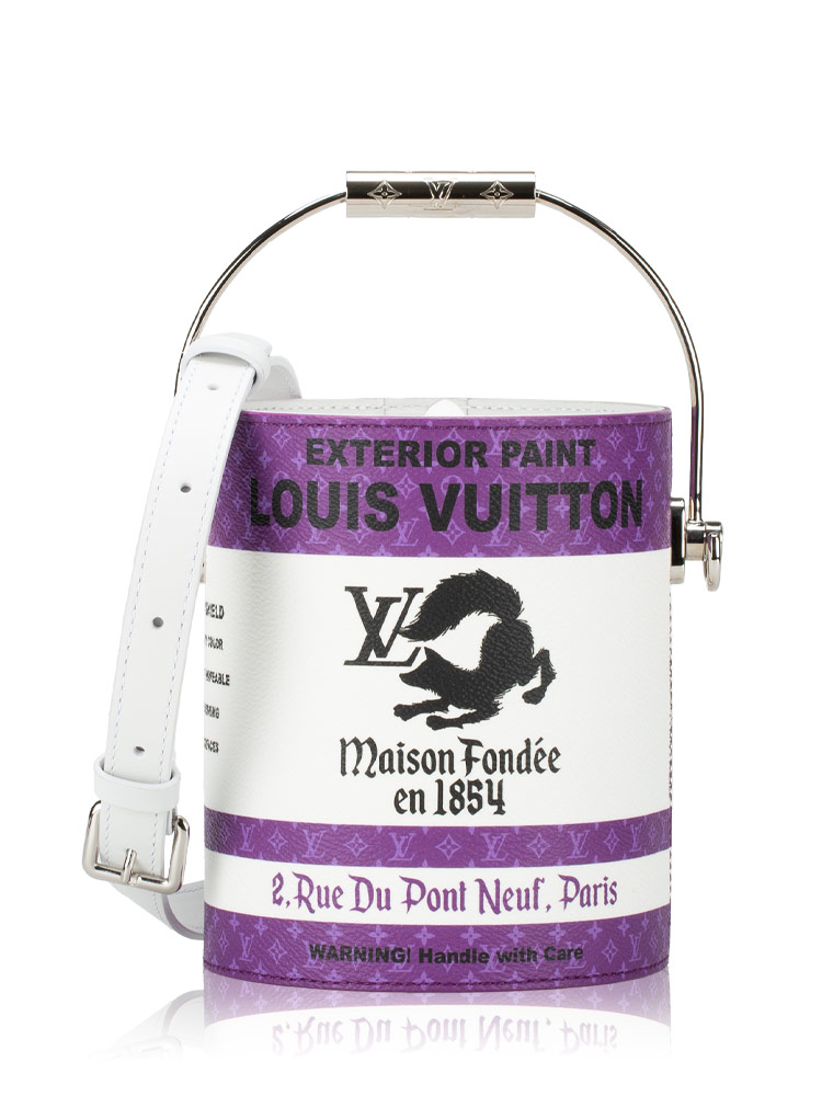 Monogram LV Paint Can Purple